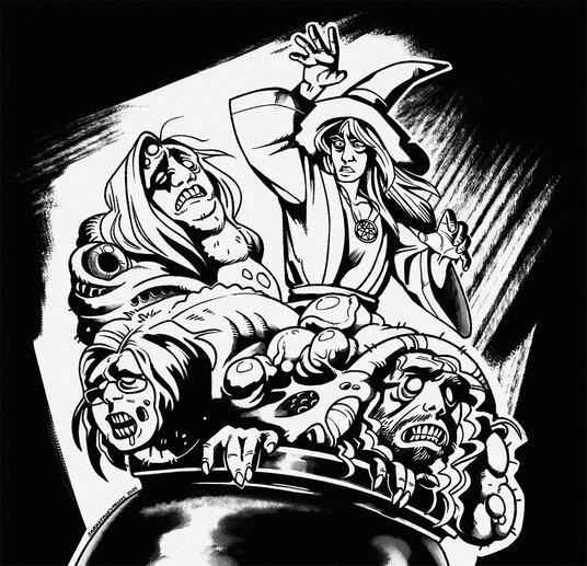 Commissioned art piece for the band Fleshvessel