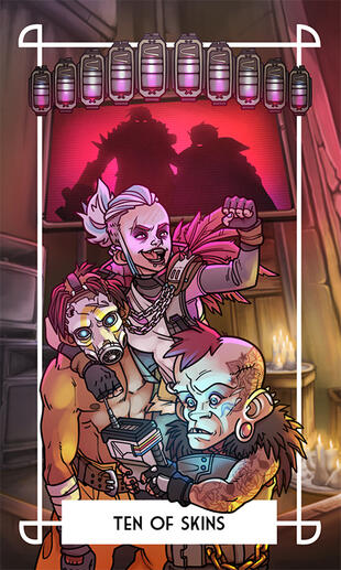 Borderlands Tarot Card Borderlands Tarot Card