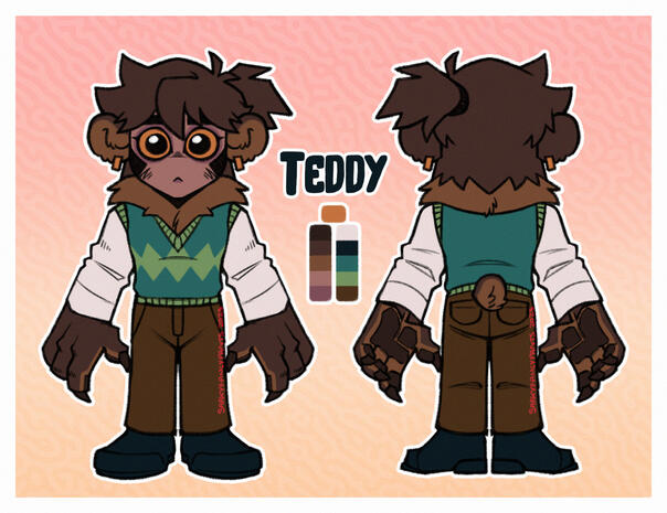 Teddy Character Concept