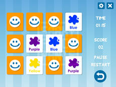 Word Learning Memory Game