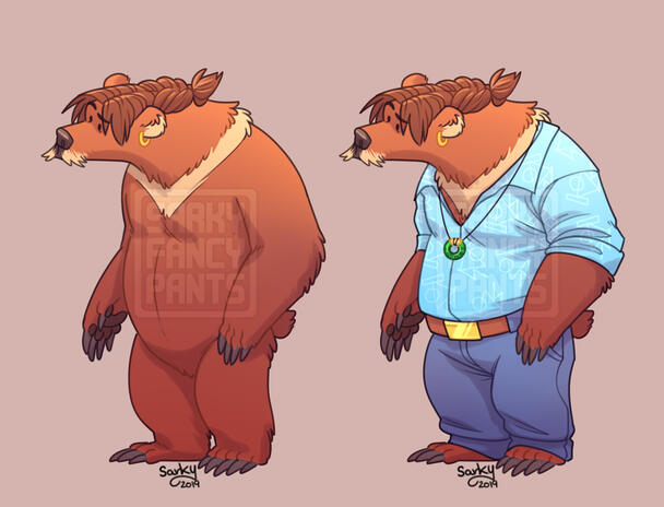 Unnamed Bear Character